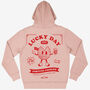 Lucky Day Fortune Cookies Unisex Peach Hoodie, thumbnail 8 of 8