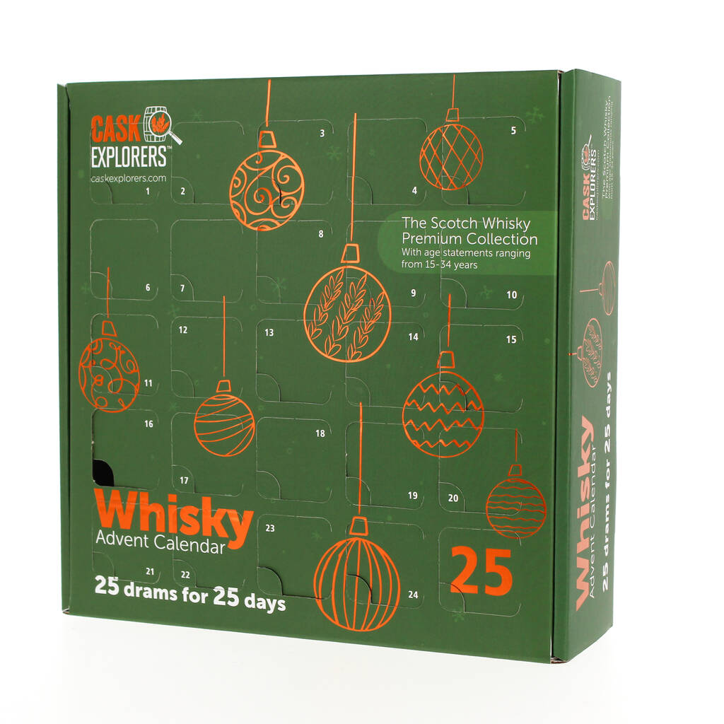 Scotch Whisky Advent Calendar 25 Day Premium Collection By The Really