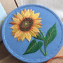 Sunflower Embroidery Kit, thumbnail 1 of 9