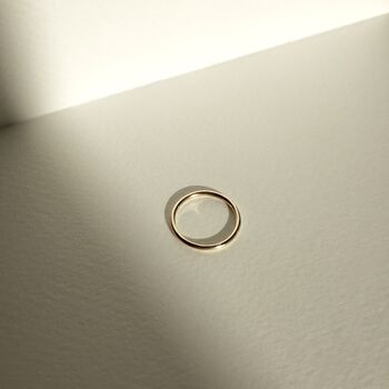 18ct Recycled Gold Halo Ring, 2 of 3