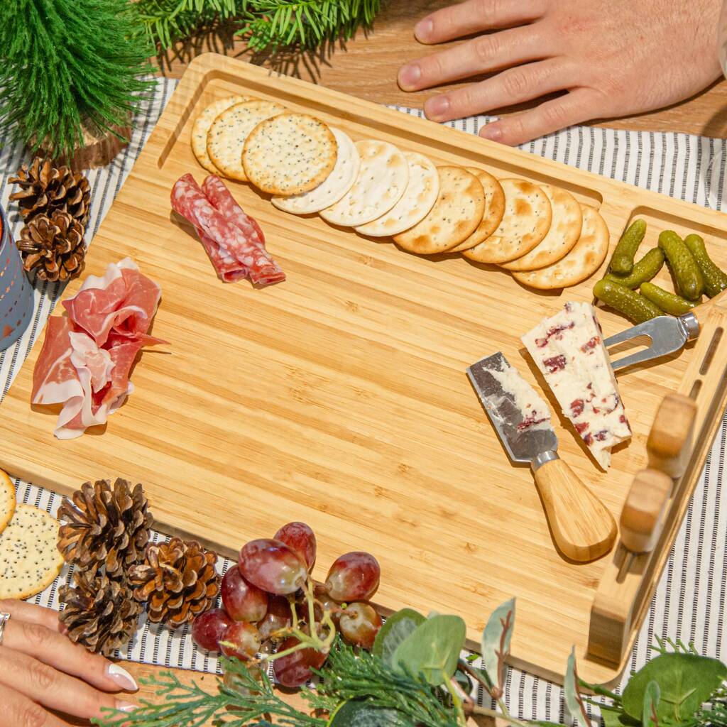 Bamboo Cheese Board By Duncan Stewart