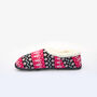 Trudie Pink Black Nordic Women's Slippers Indoor/Garden Shoes, thumbnail 9 of 11
