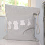 Cotton Drawstring Laundry Bag, thumbnail 1 of 4