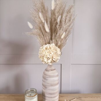 Luxury Pampas Grass With Vase, 2 of 3