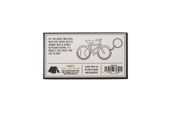 Wild And Free 'Live To Ride' Bike Bottle Opener Keyring, 3 of 4