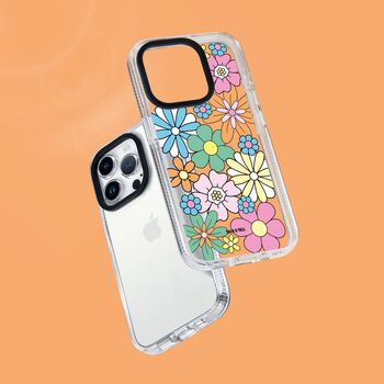 Retro Flower Phone Case For iPhone, 5 of 8