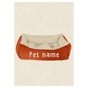 Personalised Pet Name Print, 4 of 8