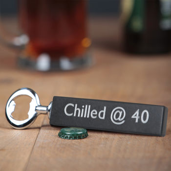 Hand Crafted Solid Slate Bottle Opener, 2 of 7