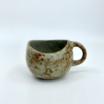 Ceramic Handmade Mug Stoneware Matcha Coffee Tea Cup, 2 of 7