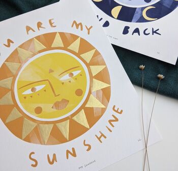 You Are My Sunshine Celestial Kids Print, 2 of 5