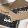 Personalised Dubai Boarding Pass Holiday Reveal Voucher, thumbnail 6 of 9