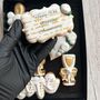 Personalised 50th Wedding Anniversary Biscuit Gift, thumbnail 4 of 4