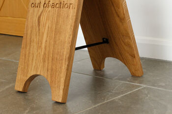 Personalised Solid Oak A Board |Perfect For Hotels Or Shops, 5 of 12