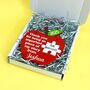 Personalised Teacher Thank You Apple Keepsake Gift, thumbnail 4 of 5