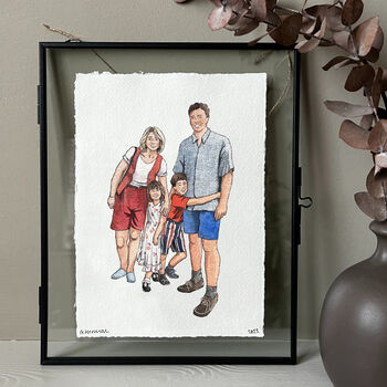 Personalised Family Portrait, 2 of 12