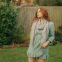 Light Grey 100% Linen Summer Pashmina Scarf, thumbnail 1 of 2
