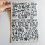 Personalised Colour It In Jigsaw Birthday Card, thumbnail 8 of 8