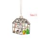 Greenhouse Shaped Bauble Christmas Tree Decoration, thumbnail 2 of 6