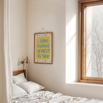 Cute Quote Bedroom Quote Unframed Art, 2 of 4