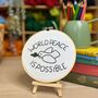 Dick Bruna Peace Is Possible Embroidery Kit, thumbnail 3 of 3