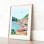 Lake Garda, Italy Travel Art Print, thumbnail 3 of 6