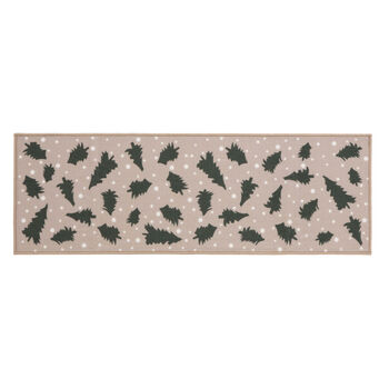 Floormatters Printed Loop Merry Christmas Trees Two Pcs 40x60 And 50x150, 3 of 7