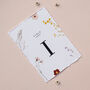 Pressed Flowers Table Numbers, thumbnail 3 of 7
