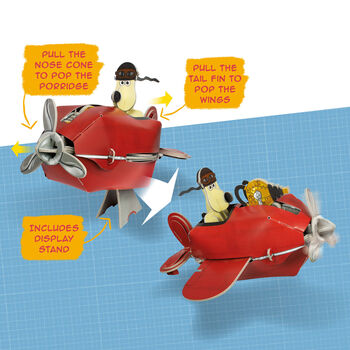 Build Your Own Wallace And Gromit Sidecar Plane, 8 of 11