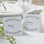 Vintage Boho Wedding And Party Place Cards, thumbnail 1 of 2