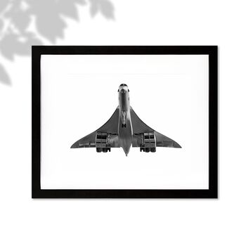 Concorde Landing – Aviation Hand Drawn Art Print, 2 of 5