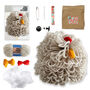 Fluffy Chicken Crochet Kit, thumbnail 3 of 6