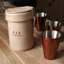 Copper Shot Glass Set In Personalised Carry Case, thumbnail 6 of 10