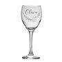 Personalised Floral Design Wine Glass, thumbnail 9 of 10