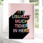 Funny Quote Print Home Decor, thumbnail 1 of 6