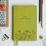 Personalised Gardening Journal Notebook, thumbnail 1 of 12