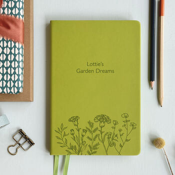 Personalised Gardening Journal Notebook, 2 of 12