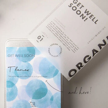 Personalised Get Well Soon Letterbox Pamper Kit, 2 of 2