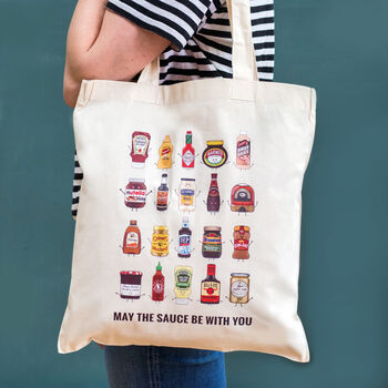 Funny Condiments Tote Bag, 2 of 2