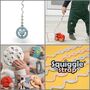 Baby Space Teether And Squiggle Strap Set New Baby Toy, thumbnail 1 of 12