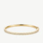 Gold Or Silver Tennis Bangle Bracelet, thumbnail 3 of 11