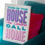 Personalised 'This Is The House …' Family Home Print, thumbnail 1 of 6
