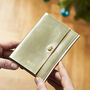 Personalised Leather Passport Holder For Women, thumbnail 4 of 12