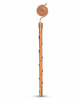 Copper Spiral Plant Support Stake, 2 of 9
