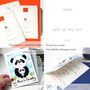 Panda 1st Father's Day Card As Baby's Daddy, thumbnail 9 of 9