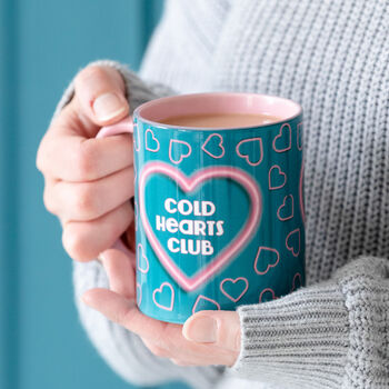 Comical Mood Mug Cold Hearts / Warm, 2 of 5