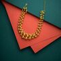 Statement Bead Layered Bubble Necklace, thumbnail 6 of 6