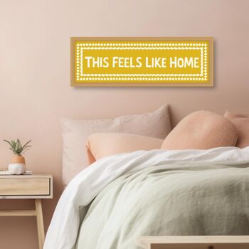 Framed This Feels Like Home Print, 6 of 10