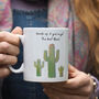 Cactus Mum Mug, thumbnail 2 of 2