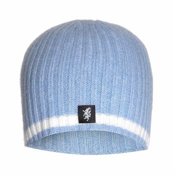 Cashmere Beanie Hat In Team Colours, 2 of 12