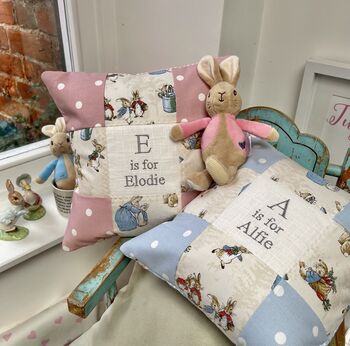 Peter Rabbit© Alphabet Cushion, 9 of 12